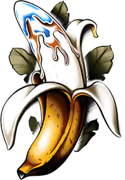 Dripping Chrome Banana