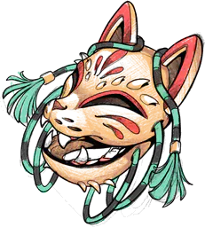 Kitsune Mask
