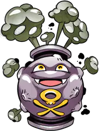 Koffing Pot with Smoke
