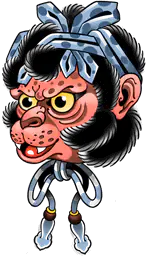 Cute Saru Mask