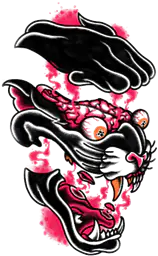 Split Panther Head