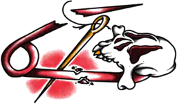 Broken Skull Pin