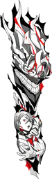 Transformed Okarun Momo Arm Sleeve