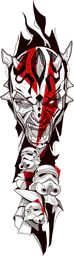 Darth Maul Arm Sleeve