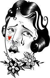 Crying Woman Portrait