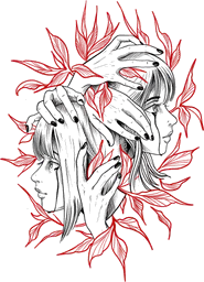 Woman Figures Botanical Synthesis