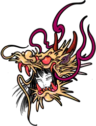 Woman in Dragon's Mouth