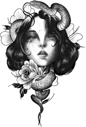 Woman with Serpent