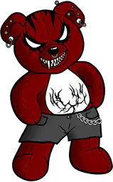 Red Monster Bear