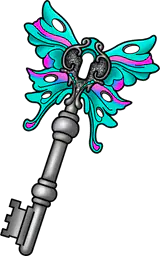 Butterfly key