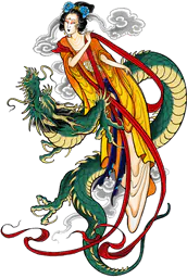 Geisha and Dragon