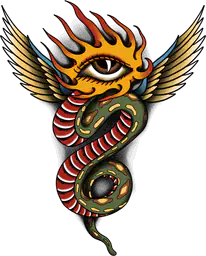 Winged Snake Eye