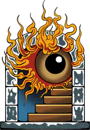 Burning Eye Staircase