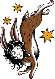Rabbit Woman & Stars