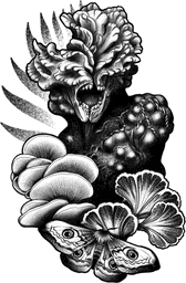 Last of Us Clicker And Moth