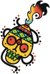 Aztec skull