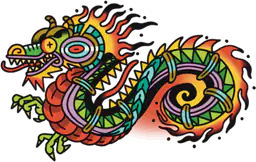 Aztec dragon