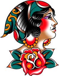 Lady head