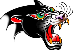 Classic panther head #2