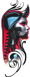 Cyber Demon Girl
