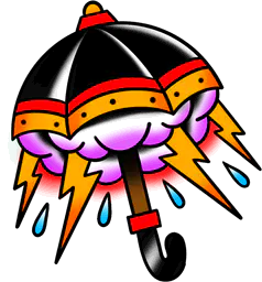 Red Storm Umbrella