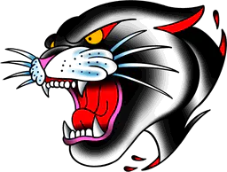 Panther head skin rip