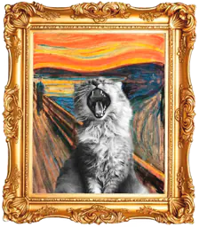 "The scream"