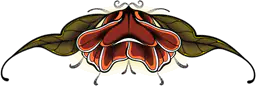Flower Lower Back Ornament