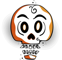 Halloween Suger Skull
