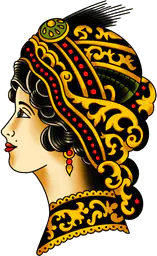 Tibetan lady head