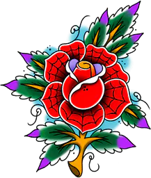 Web rose