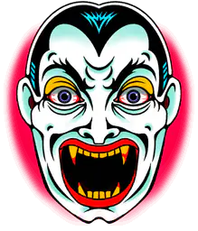 Dracula Vampire Head