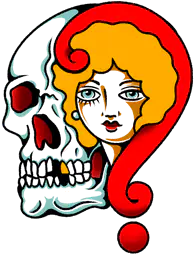 Skull Question Mark