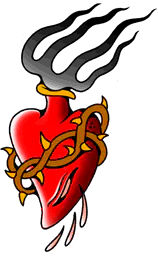 Flaming Sacred Heart