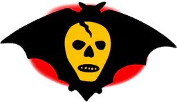 Skull on bat (Vietnam War era insignia)