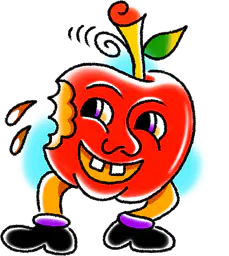 Mischievous apple