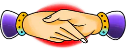 Classic Handshake with Bracelets