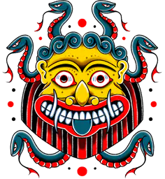 Gorgon Mask Snakes