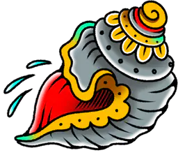Spiral Conch Shell