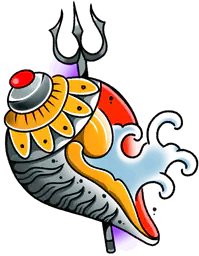 Trident Piercing Shell