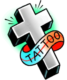 Cross Tattoo Banner