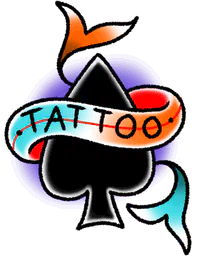 Spade Tattoo Banner