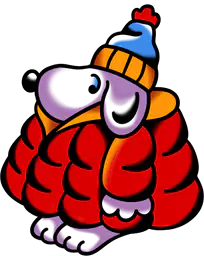 Puffer Jacket Snoopy