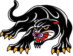 Crawling Black Panther