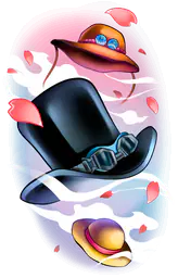 One Piece hats