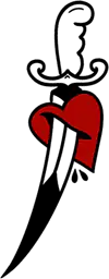 Curved Dagger Heart