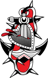 Heart and anchor