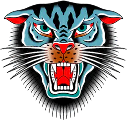 Blue tiger