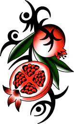 Pomegranate with Borneo