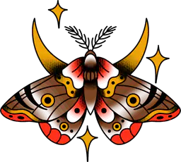 Moth and Moon